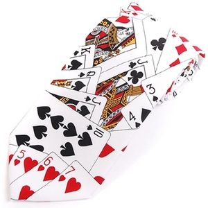 ♣️♦️ Playing Cards Tie  ♠️♥️